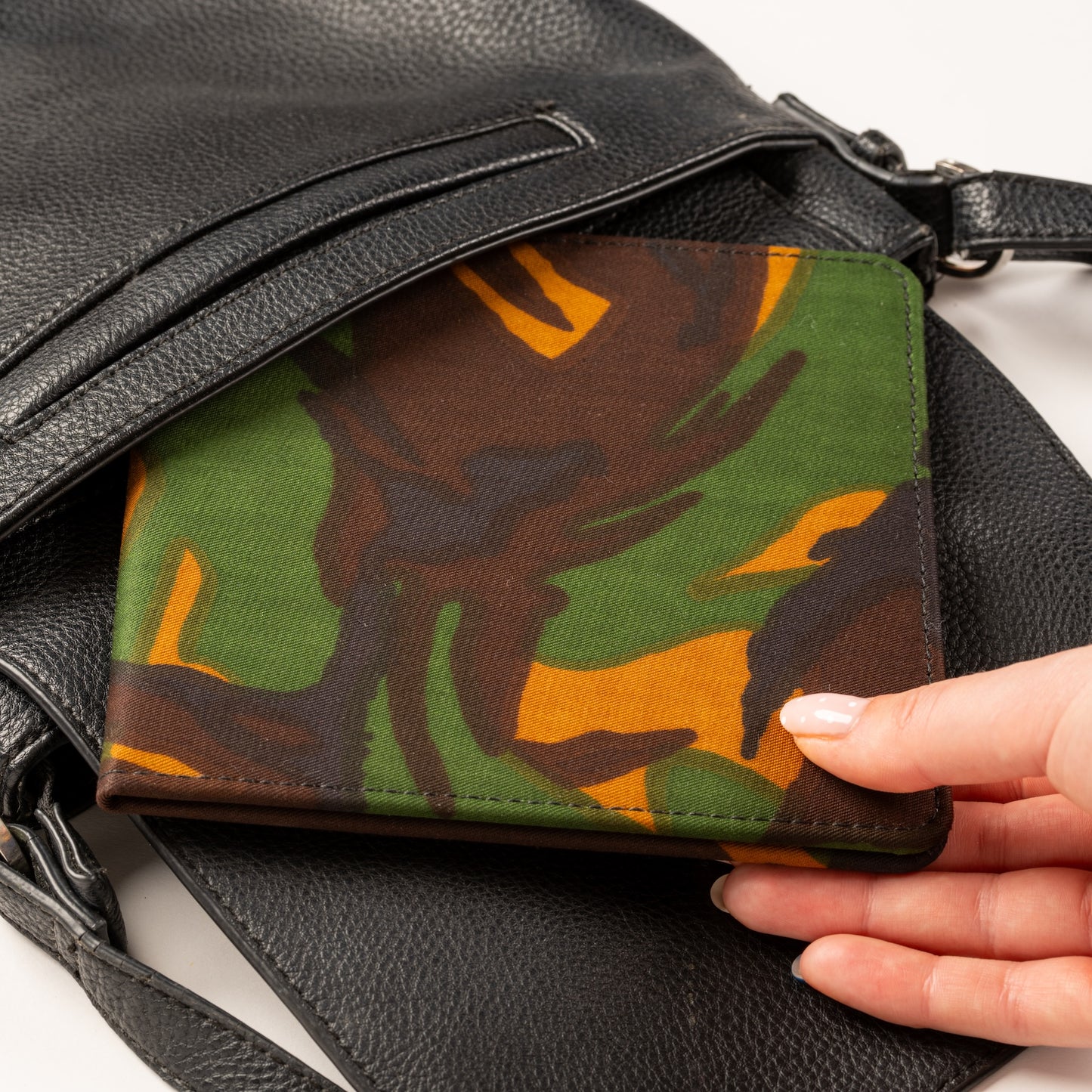 Blue Badge Wallet - Disabled Parking Permit Holder Army Camo - UK Made