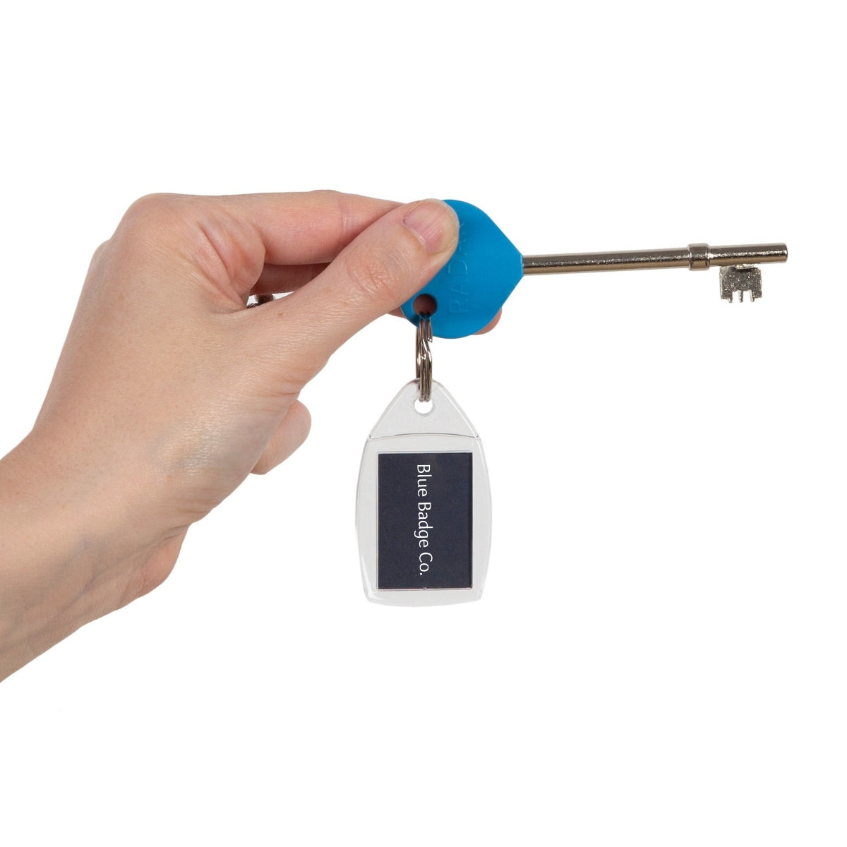 Triple Pack of Genuine RADAR Disabled Toilet Key with Keyring