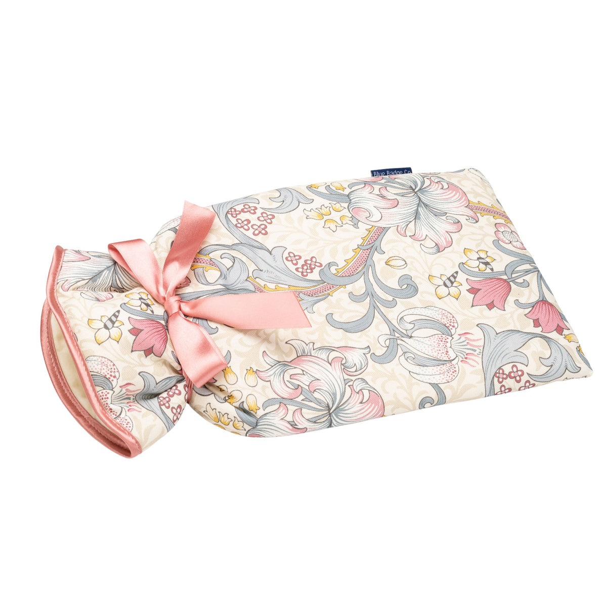 Large Hot Water Bottle in William Morris Golden Lily Plum