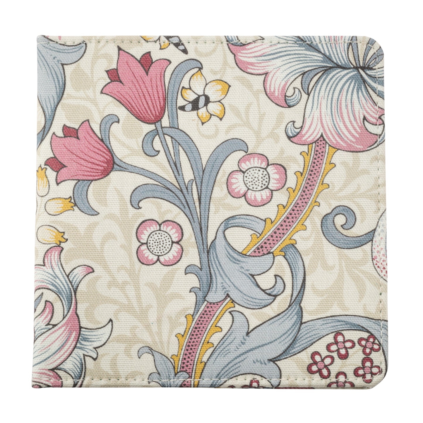 Blue Badge Wallet - Disabled Parking Permit Holder William Morris Golden Lily Plum - UK Made