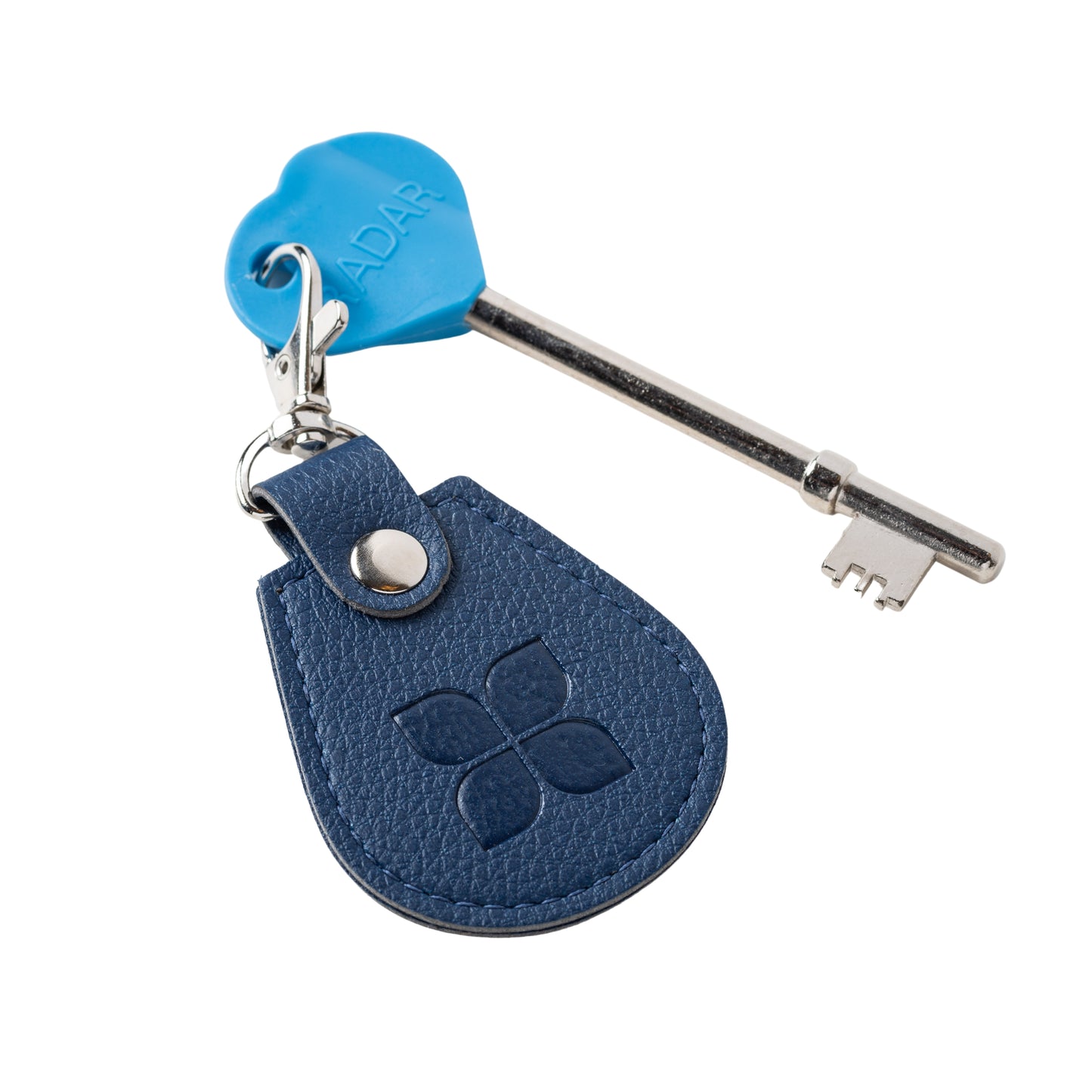 Eco-Friendly Keyring – Made from Recycled Bottles with Disabled Toilet RADAR Key in Navy