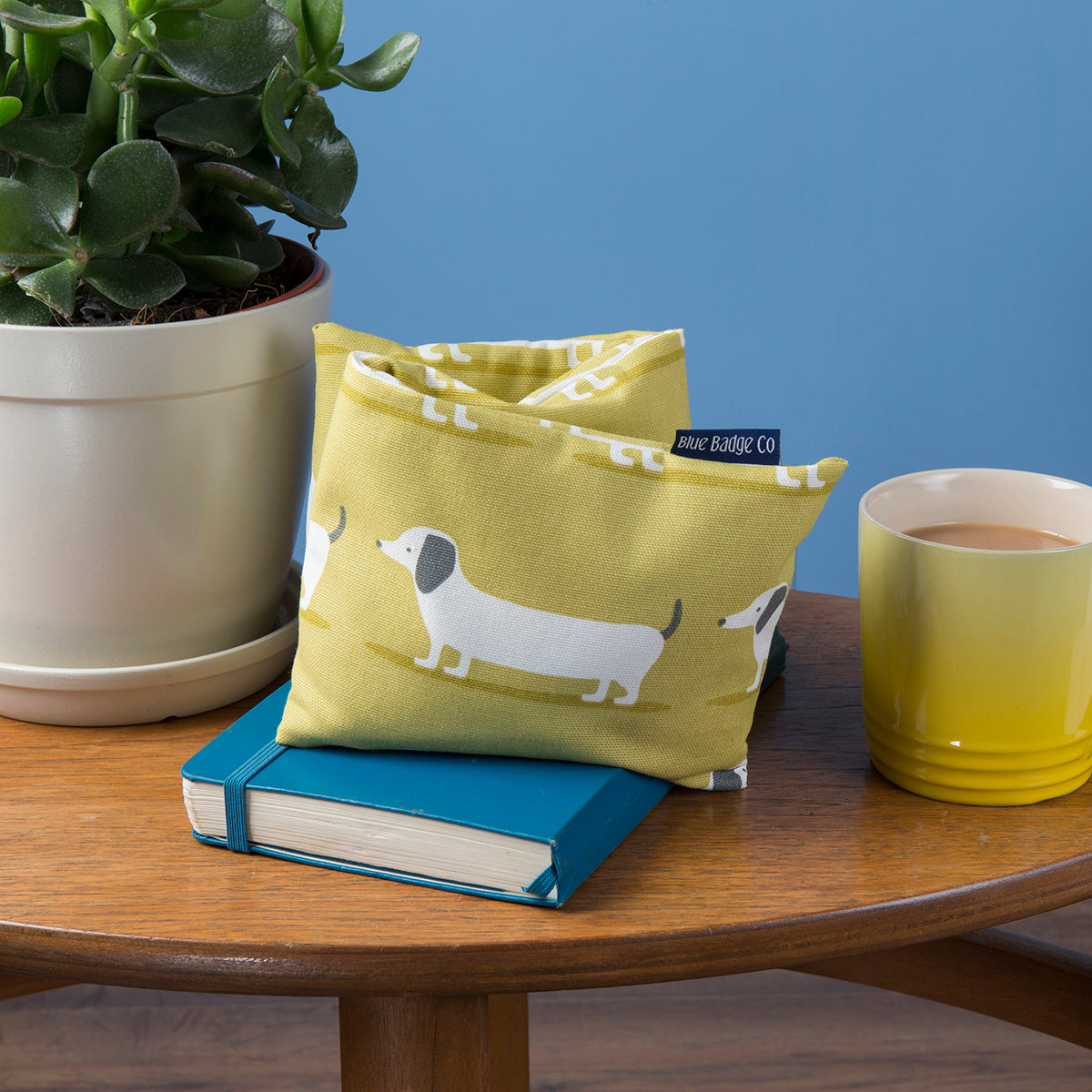 Lavender Wheat Warmer, Heated Wheat Bag in Sausage Dog