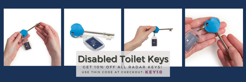 Disabled Key The RADAR Key - Locked Disabled Toilets Explained – Blue Badge Co