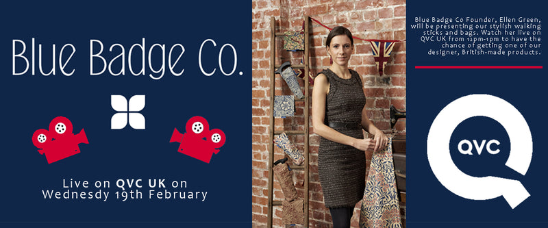 Blue Badge Co’s Founder Live on QVC UK