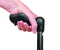 Arthritis Grip Cane - Folding and Adjustable Black