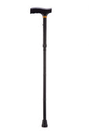 Folding Adjustable Walking Sticks - Black