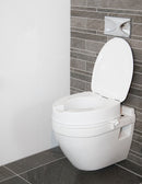 Atlantis Raised Toilet Seat with Lid - 10cm