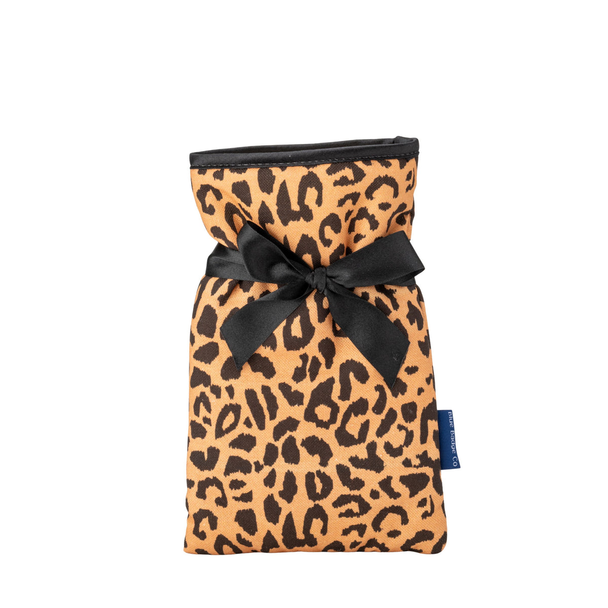 Mini Hot Water Bottle in Leopard - UK Made