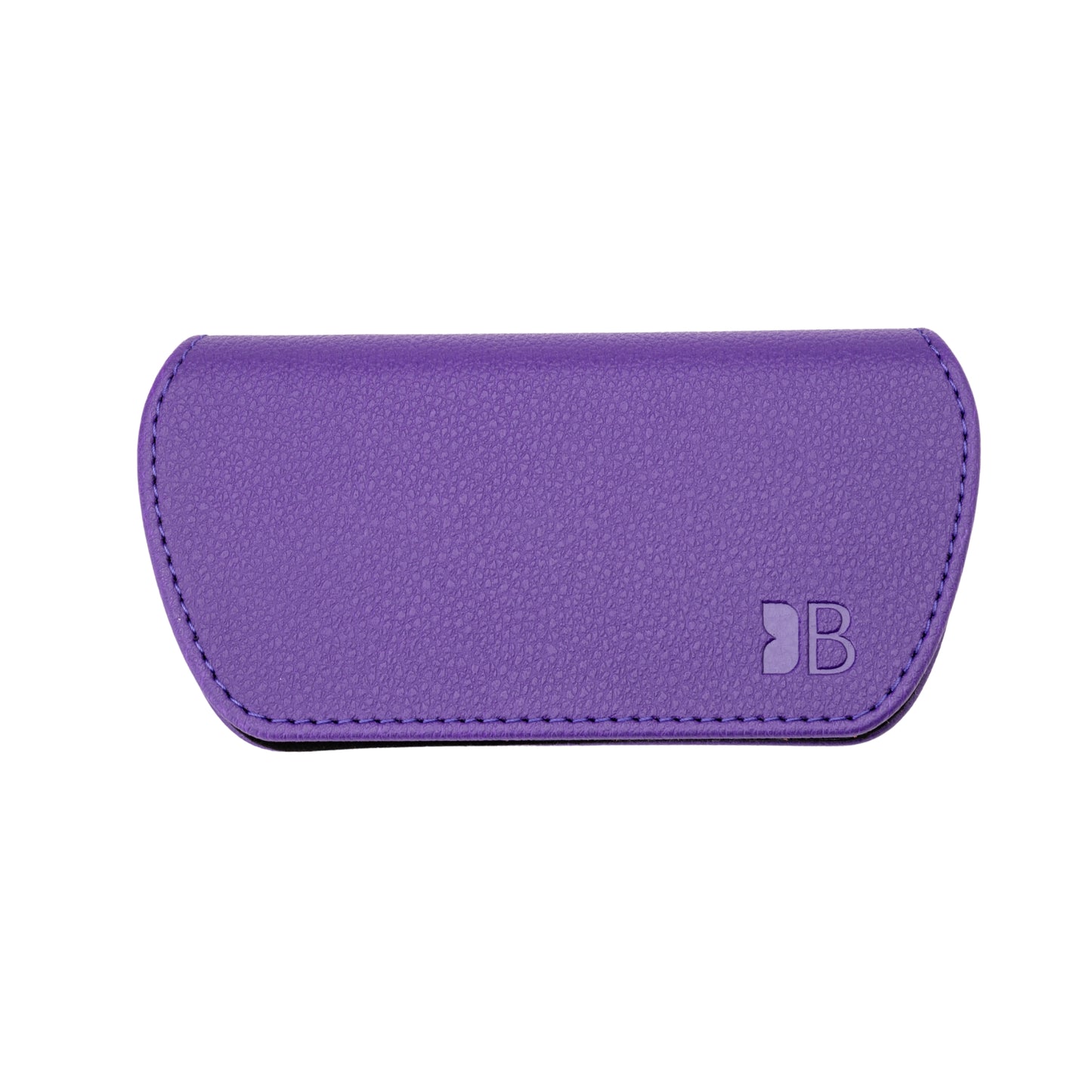 Slim Magnetic Close Glasses Cases Made from Recycled Bottles in Purple
