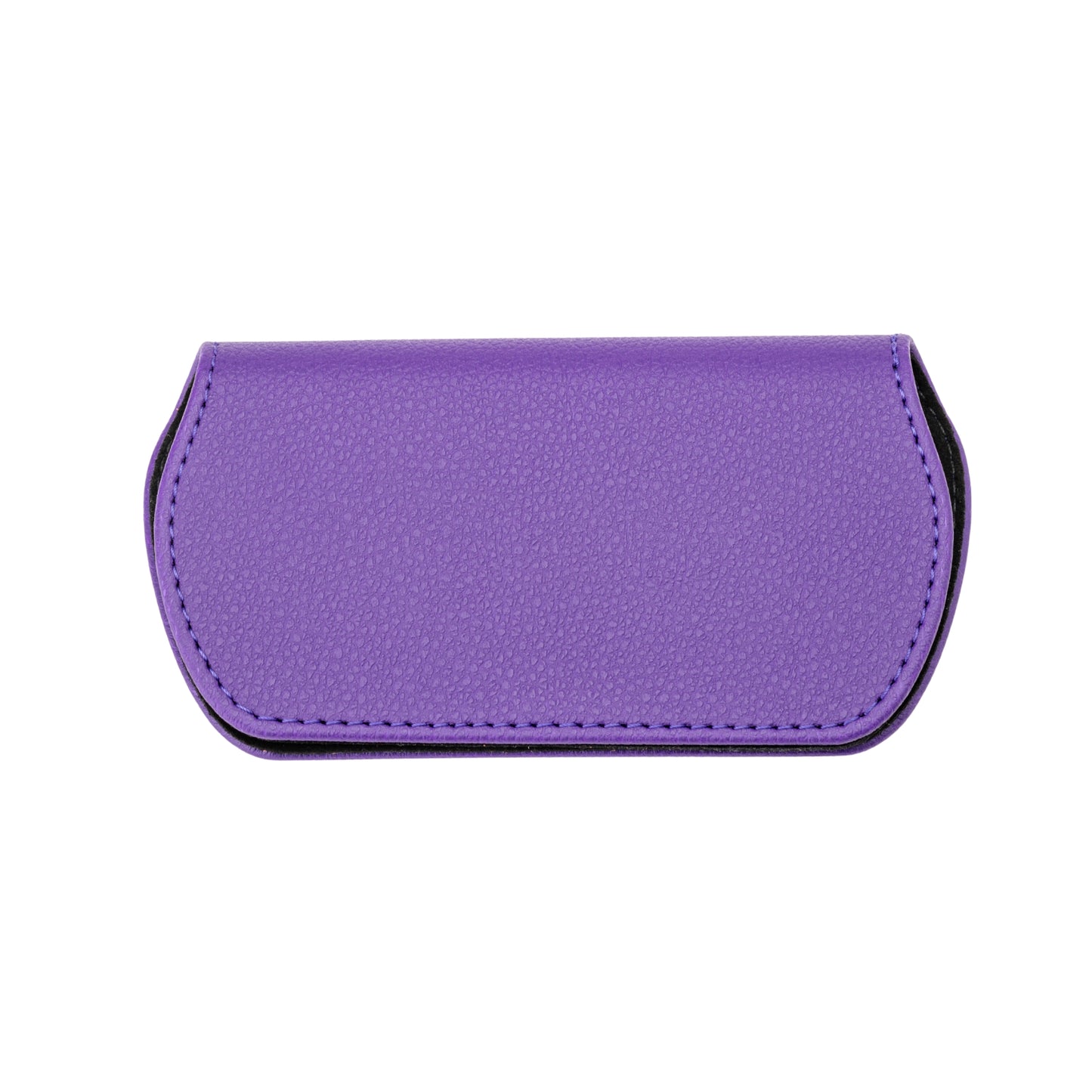 Slim Magnetic Close Glasses Cases Made from Recycled Bottles in Purple