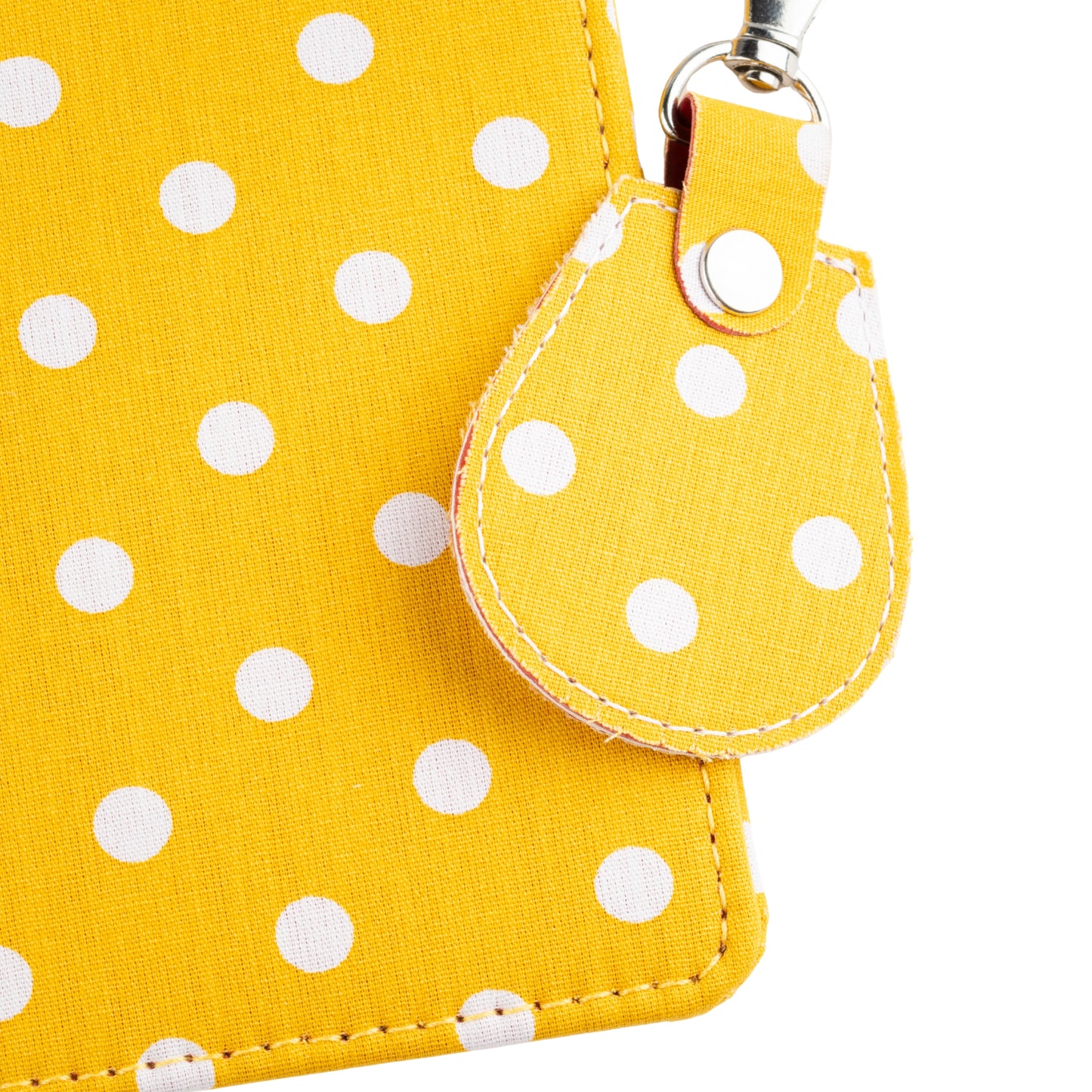 Disabled Blue Badge Wallet, Keyring and RADAR Key in Spotty Canary Yellow - UK Made