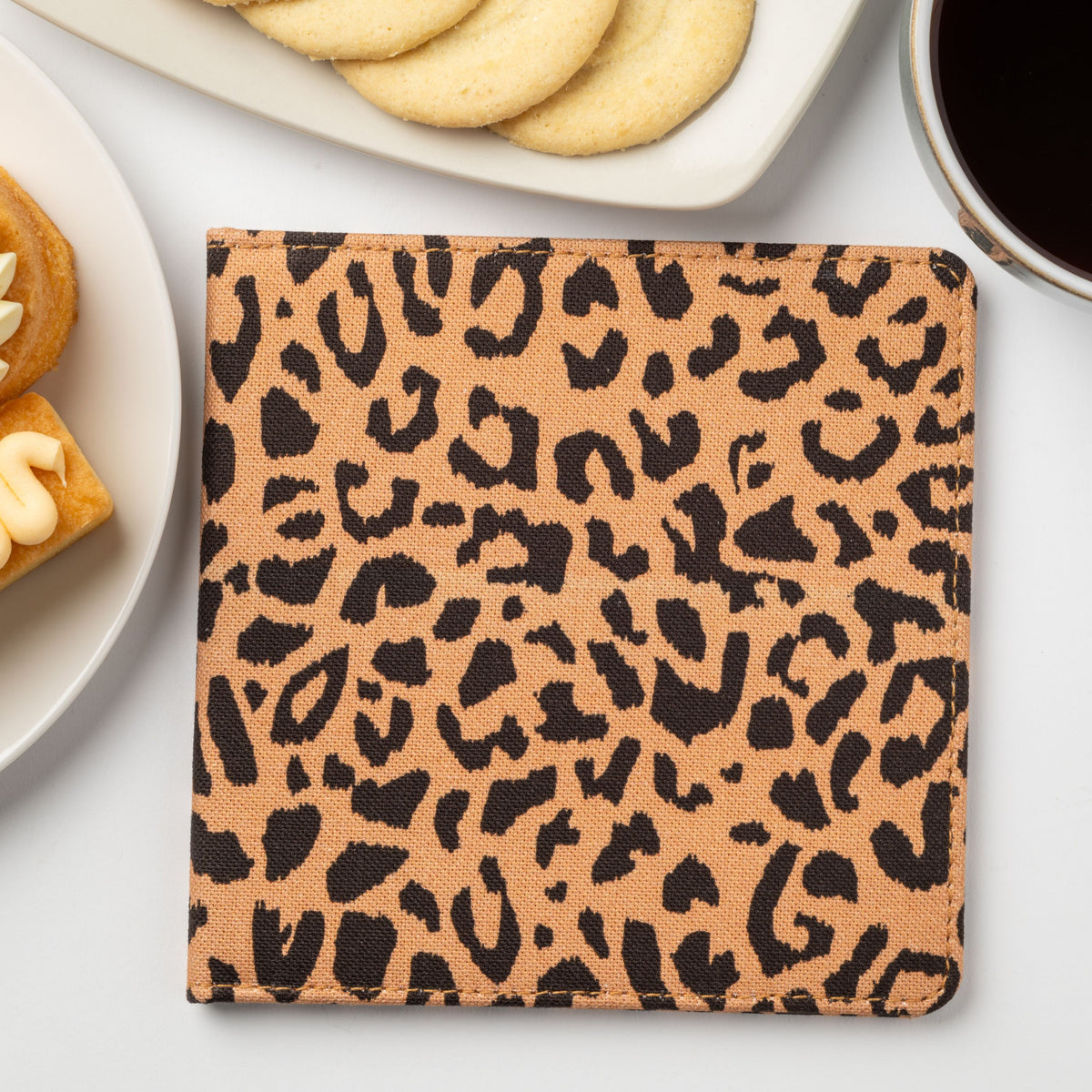 Blue Badge Wallet - Disabled Parking Permit Holder Leopard - UK Made