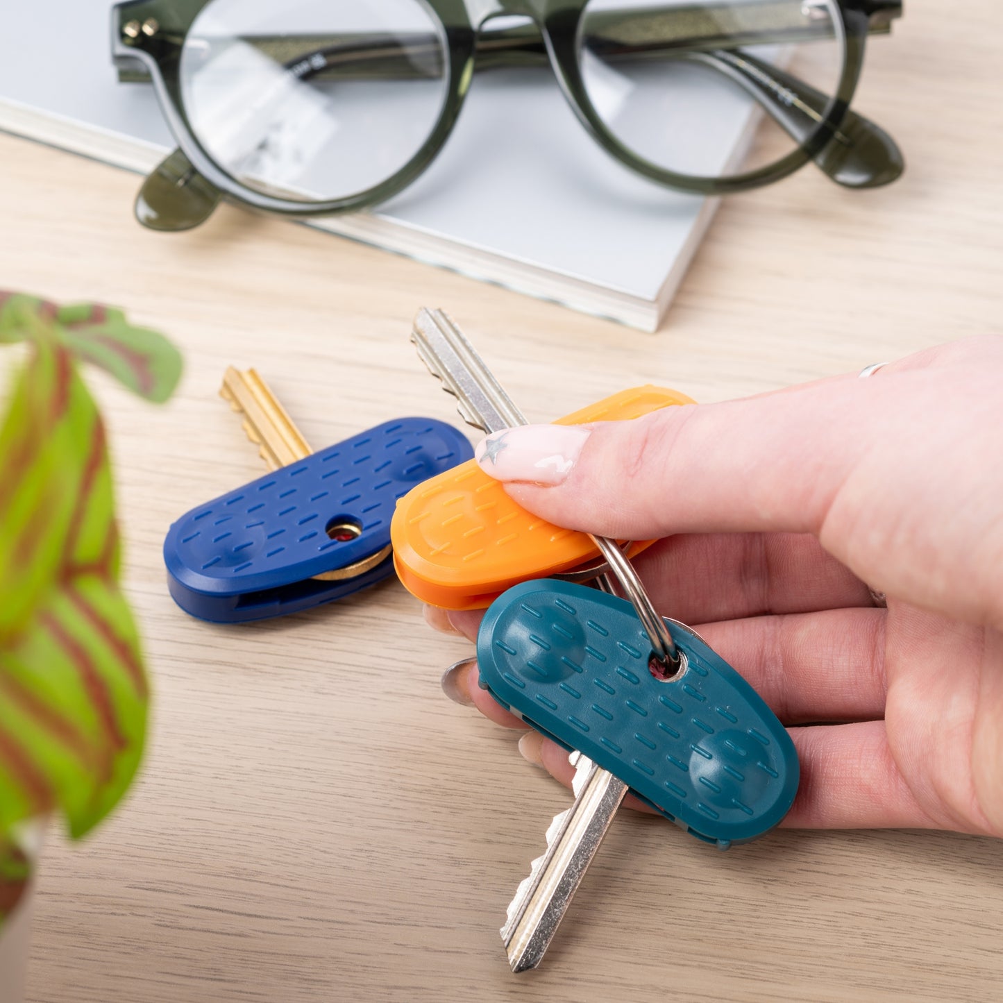 Key Grip Pack of 3 - Easy Turn Key Holder