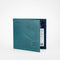 Italian Leather Disabled Blue Badge Wallet in Lake Green