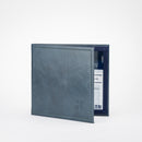 Italian Leather Disabled Blue Badge Wallet in Navy