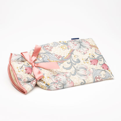 Large Hot Water Bottle in William Morris Golden Lily Plum