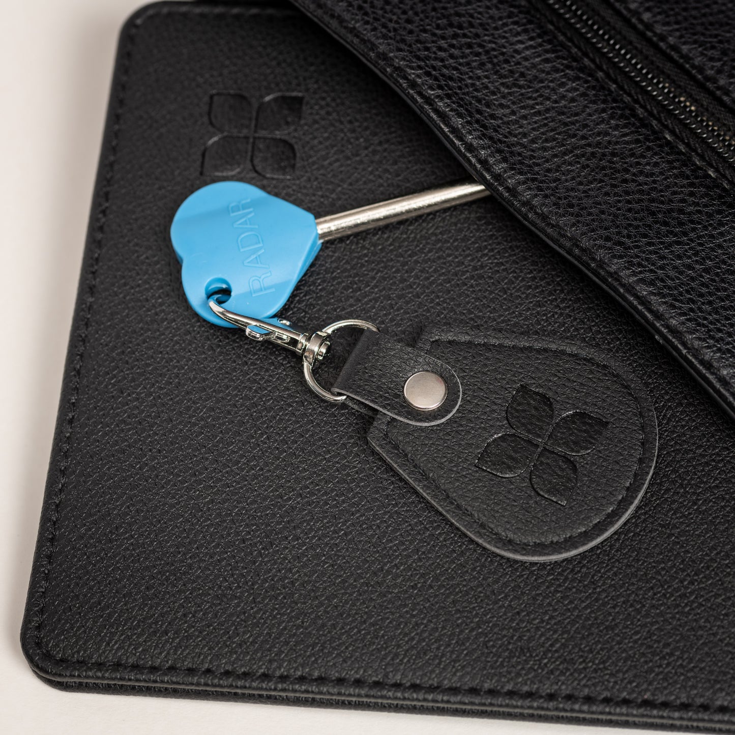 Eco-Friendly Blue Badge Permit Wallet & Radar Key – Made from Recycled Bottles in Black
