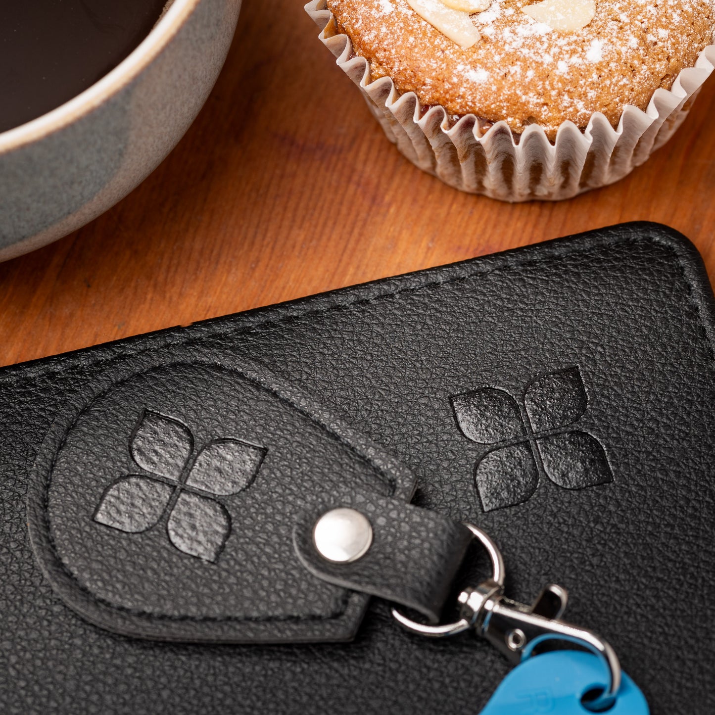 Eco-Friendly Blue Badge Permit Wallet & Radar Key – Made from Recycled Bottles in Black