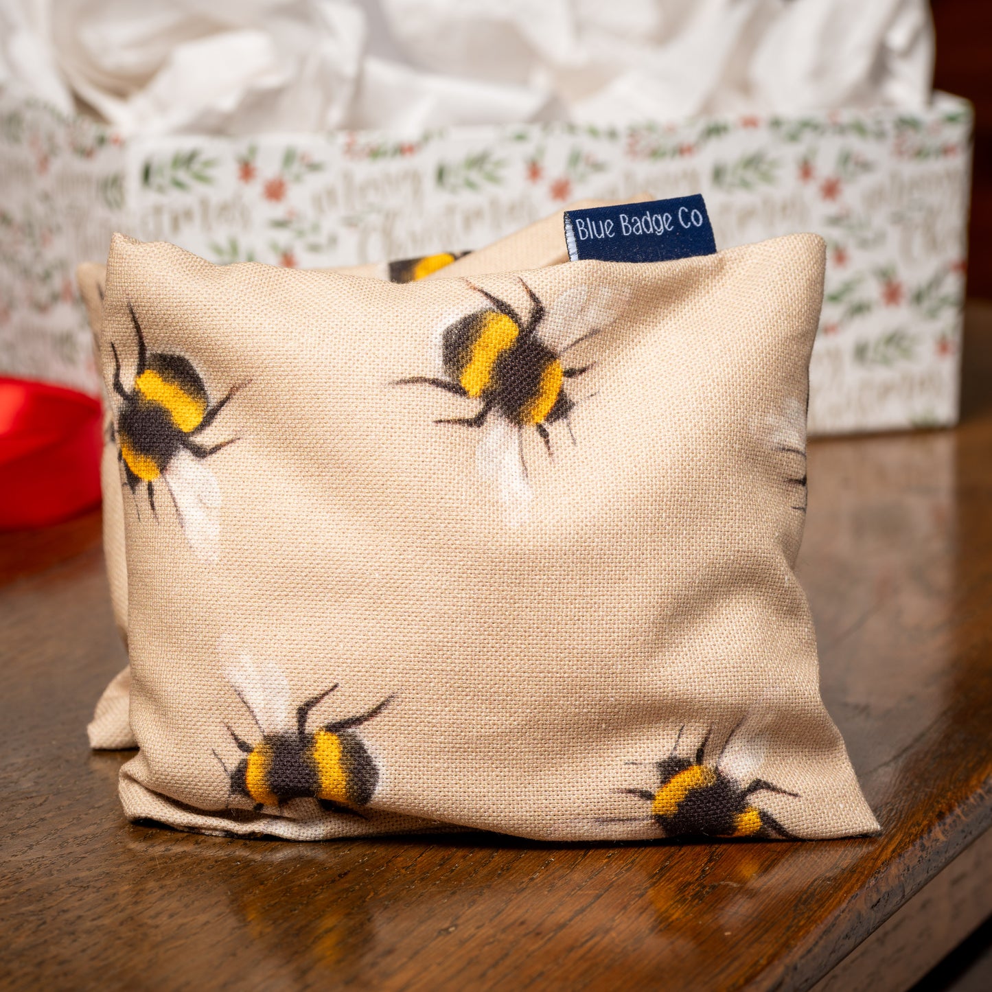 Lavender Wheat Warmer, Heated Wheat Bag in Bees