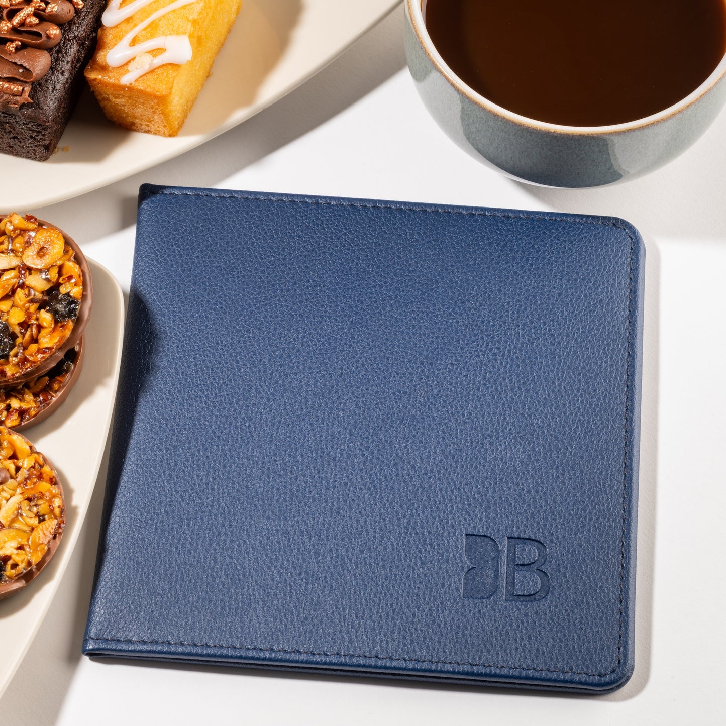 Blue Badge Wallet - Disabled Parking Permit Holder Recycled Bottles Navy - UK Made