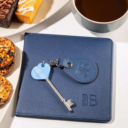 Eco-Friendly Blue Badge Permit Wallet & RADAR Key Bundle - Navy Made from Recycled Bottles