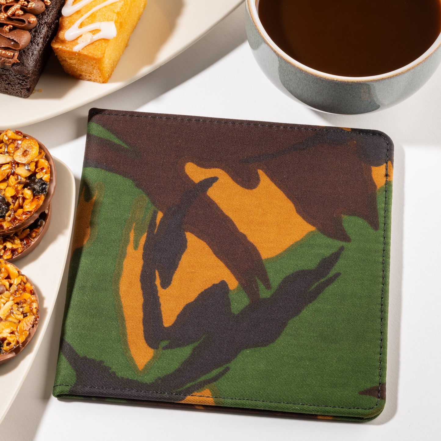 Blue Badge Wallet - Disabled Parking Permit Holder Army Camo - UK Made