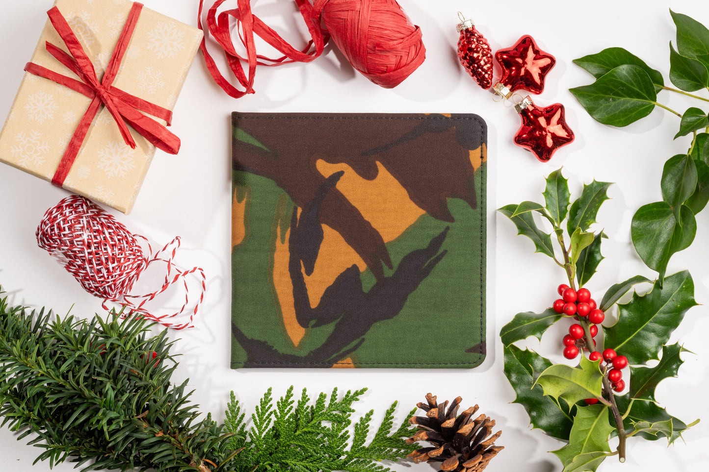 Blue Badge Wallet - Disabled Parking Permit Holder Army Camo - UK Made