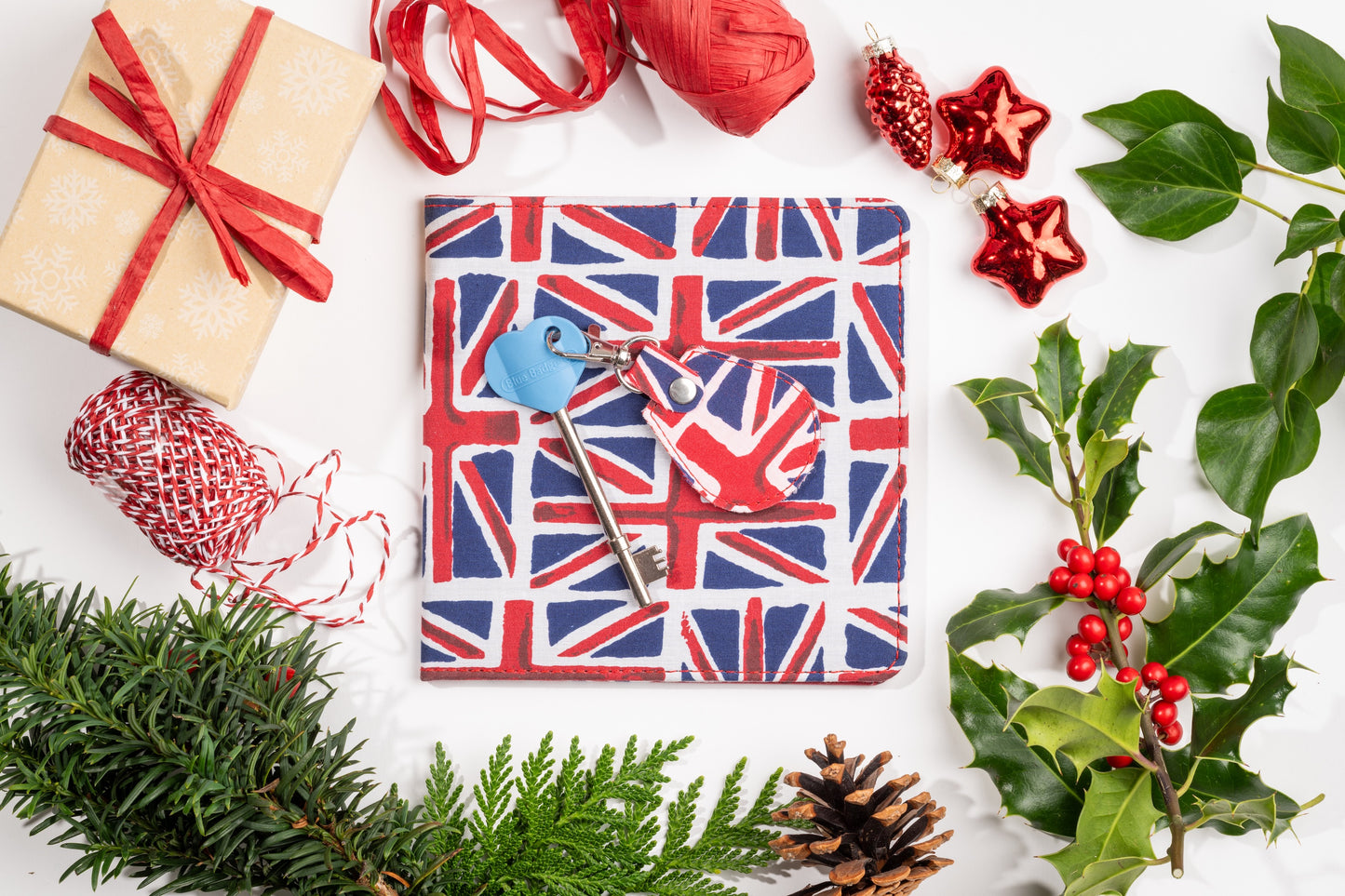 Disabled Blue Badge Wallet, Keyring and RADAR Key in Union Jack - UK Made