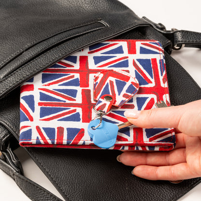 Disabled Blue Badge Wallet, Keyring and RADAR Key in Union Jack - UK Made