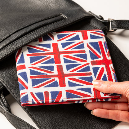 Blue Badge Wallet - Disabled Parking Permit Holder Union Jack -UK Made