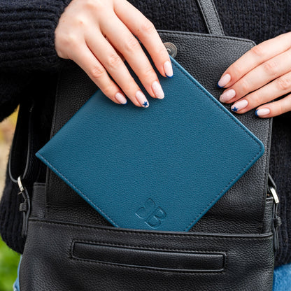 Blue Badge Wallet - Disabled Parking Permit Holder Recycled Bottles Green - UK Made