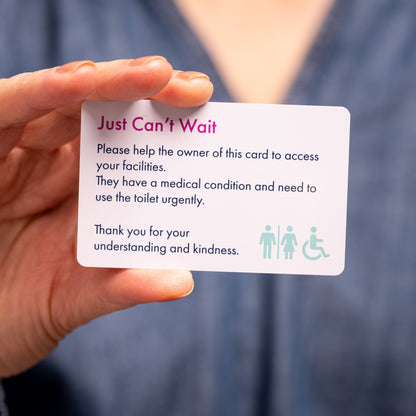 Just Can't Wait Card - Pack of 2 Cards