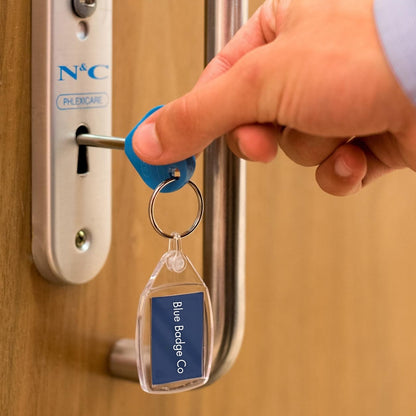 Triple Pack of Genuine RADAR Disabled Toilet Key with Keyring