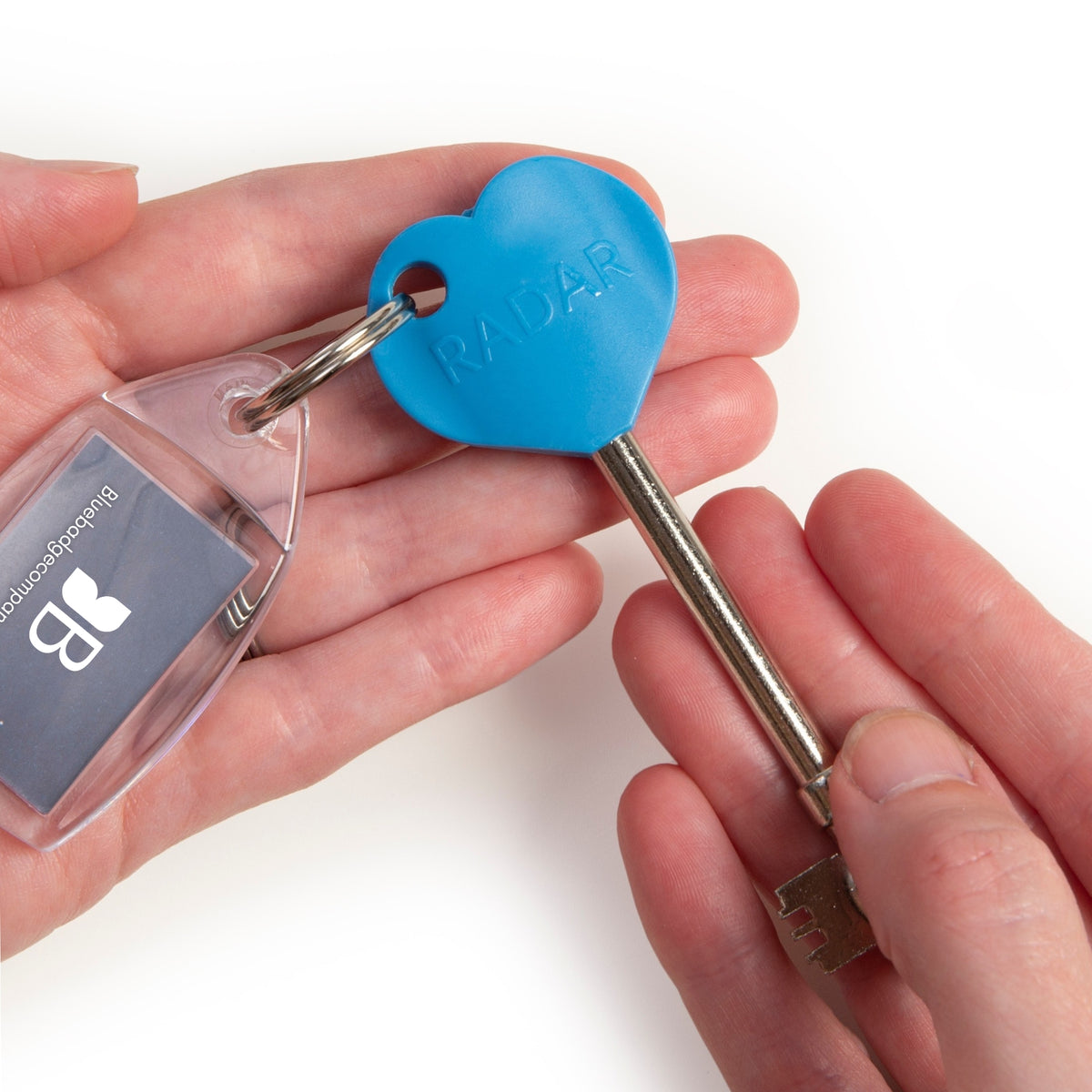 Radar Key Shield Genuine Radar Key with Keyring - Just Can't Wait Card Included | Blue ...