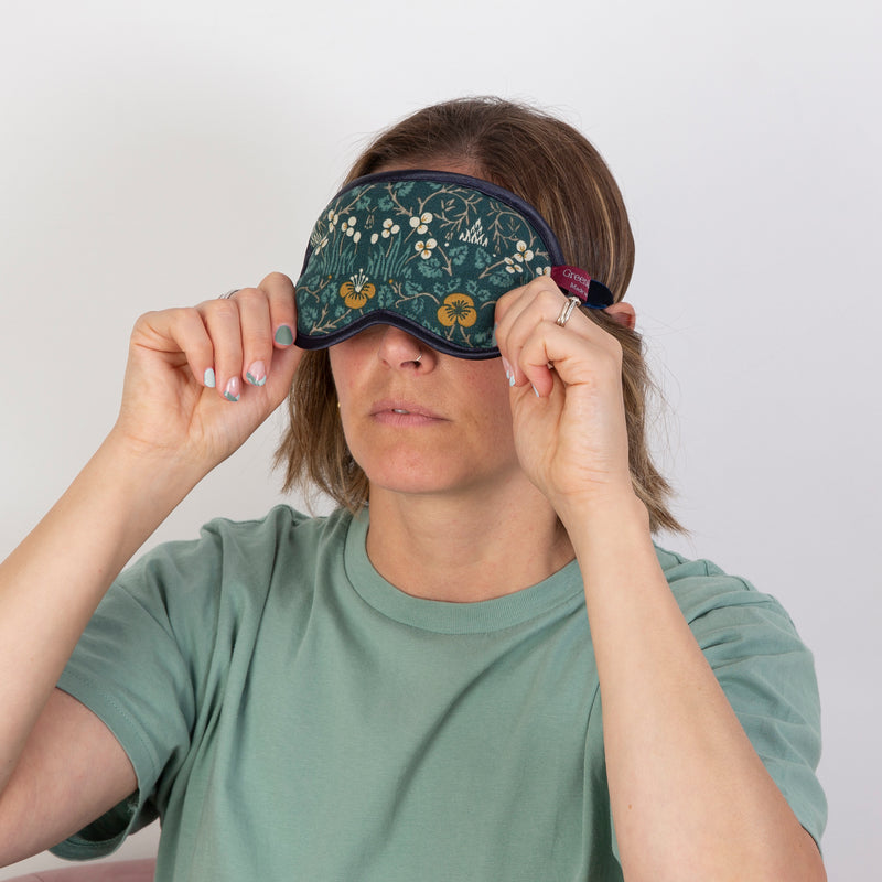 Eye Mask in William Morris Eye Bright