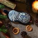 Eye Mask in William Morris Marigold Indigo