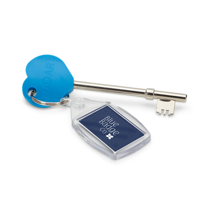 Disabled Blue Badge Wallet, Keyring and RADAR Key in Mulberry Rose