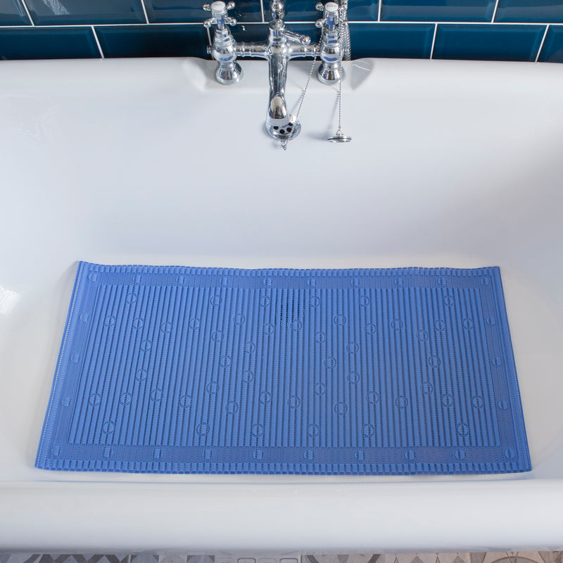 Anchor Anti-Slip Bath Mat in Navy