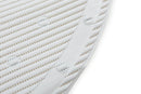 Anti-Slip Corner Shower Mat in White
