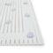 Anchor Anti-Slip Square Shower Mat in White