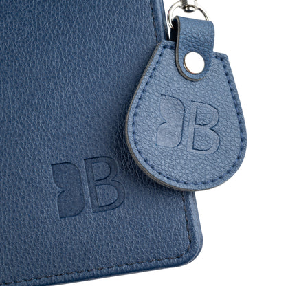 Eco-Friendly Blue Badge Permit Wallet & RADAR Key Bundle - Navy Made from Recycled Bottles