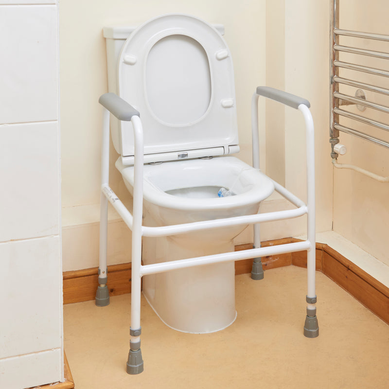 Toilet Frame – Height Adjustable Without Seat