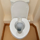 Unifix Raised Toilet Seat Without Lid 4″