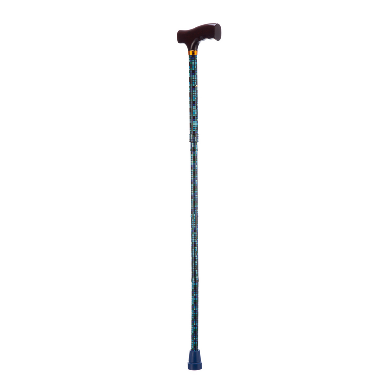 Folding Adjustable Walking Sticks - Squares 30-35"