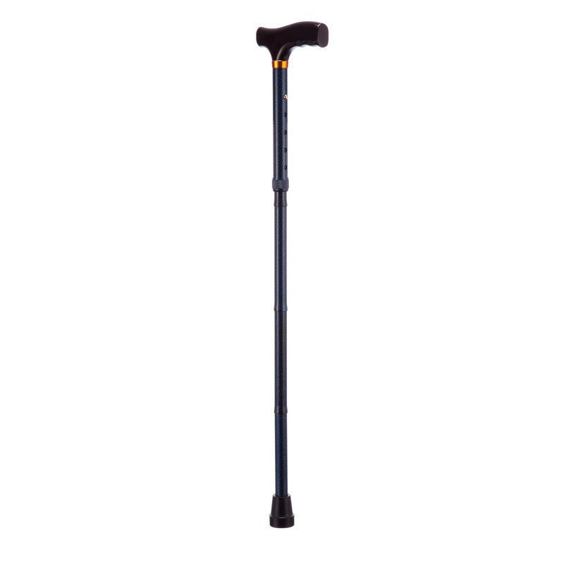 Folding Adjustable Walking Sticks - Blue Ice