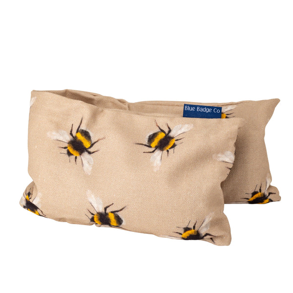 Lavender Wheat Warmer, Heated Wheat Bag in Bees