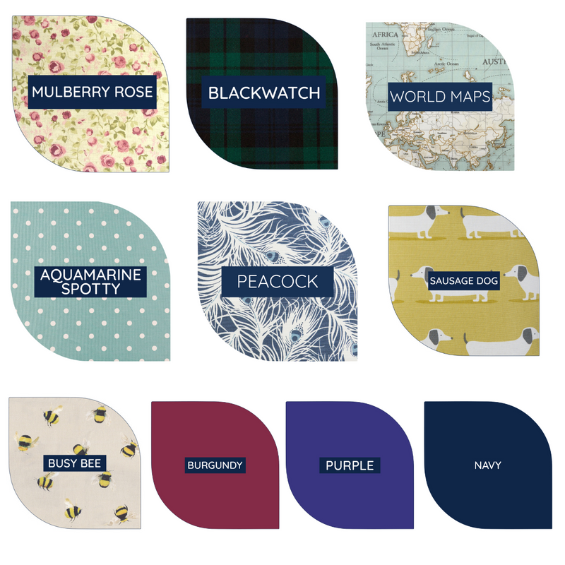 Round lap outlet trays