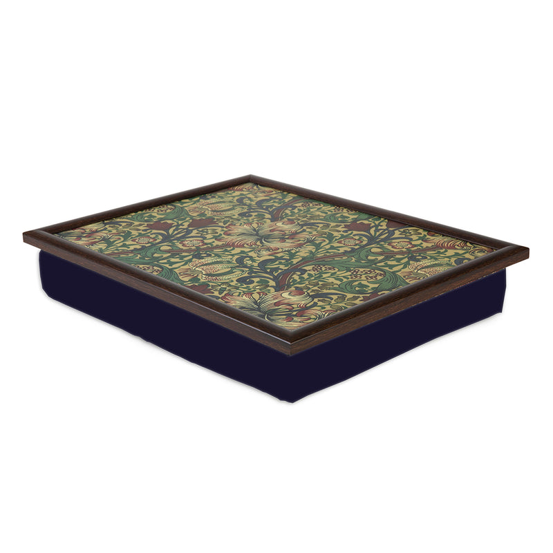 Bean Bag Lap Tray in William Morris Golden Lily