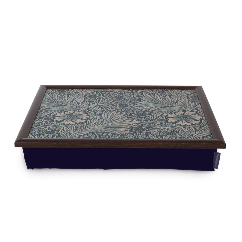 Bean Bag Lap Tray in William Morris Marigold Indigo