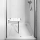 Wall Mounted Shower Seat -Stainless Steel legs